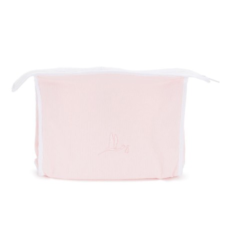 Canastilla babero y chupete personalizado con complementos para recién nacido