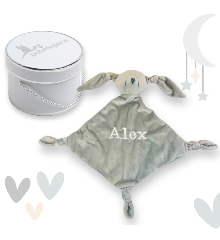 Personalized Baby Comforter & Pacifier | Custom Name Gift – Bebedeparis.com