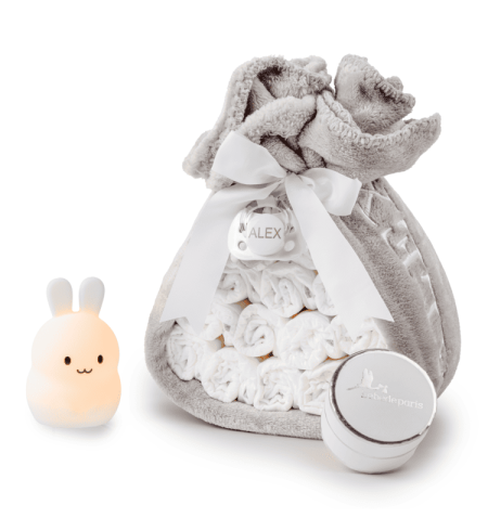 🎁 Diaper Cake + Lamp  🍼 |  Original Gift for Babies