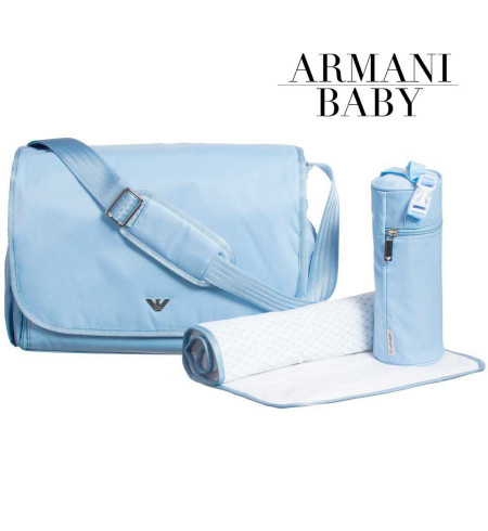 Armani Baby Diaper Bag | Luxury & Stylish Baby Gift – Bebedeparis.com