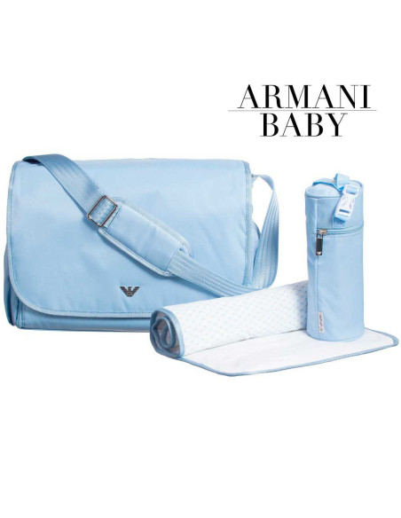 Armani Baby Diaper Bag | Luxury & Stylish Baby Gift – Bebedeparis.com