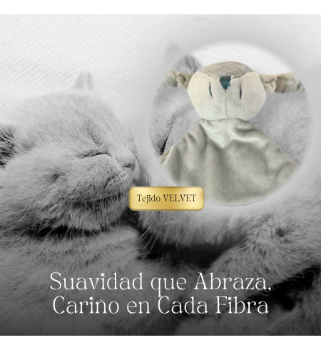 Personalized Doudou and Pacifier with Baby's Name | Unique Baby Gift