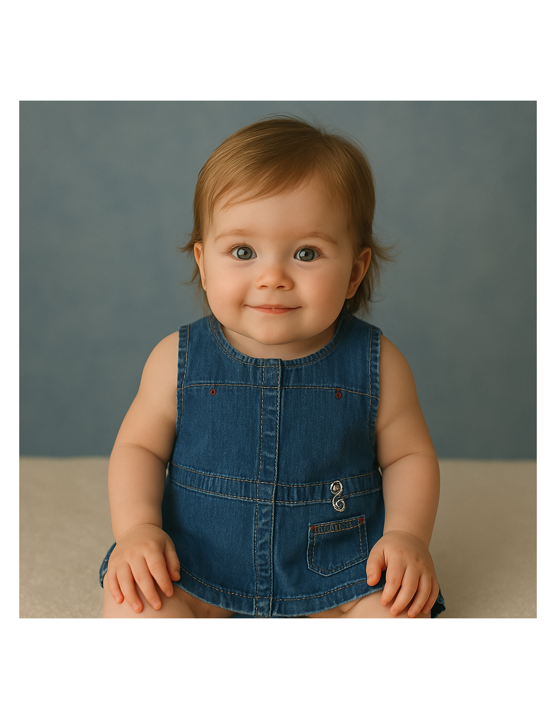 La Baby Denim Dress