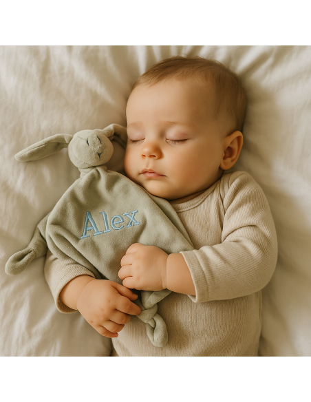 Personalized Blanket, Pajamas & Comforter Baby Hamper | Unique Newborn Gift