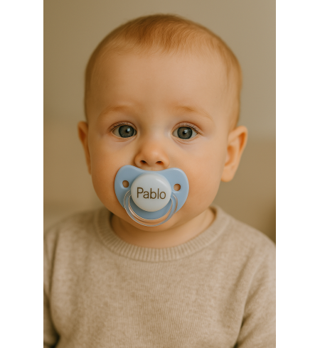 Two Personalized Pacifiers with Baby’s Name | Unique and Practical Gift Set