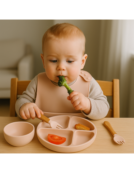 Baby Silicone Eco-friendly Dinnerware Set