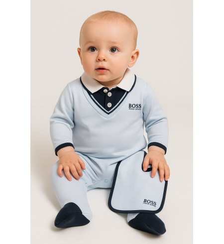 Hugo Boss Serenity Navy Baby Hamper | Luxury & Branded Gift – Bebedeparis.com