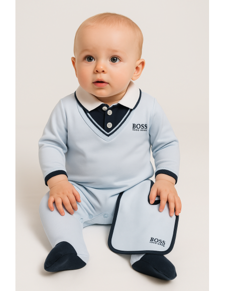 Hugo Boss Serenity Navy Baby Hamper | Luxury & Branded Gift – Bebedeparis.com