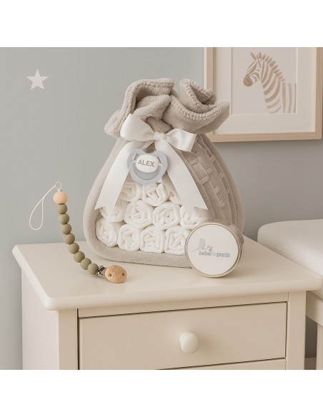🎁 Diaper Cake + Pacifier🍼 |  Original Gift for Babies