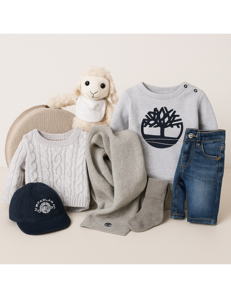 Timberland Cool Baby Set | Urban & Trendy Newborn Outfit