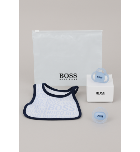 Set babero y chupete Hugo Boss