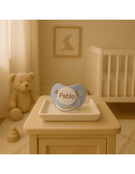 Two Personalized Pacifiers with Baby’s Name | Unique and Practical Gift Set