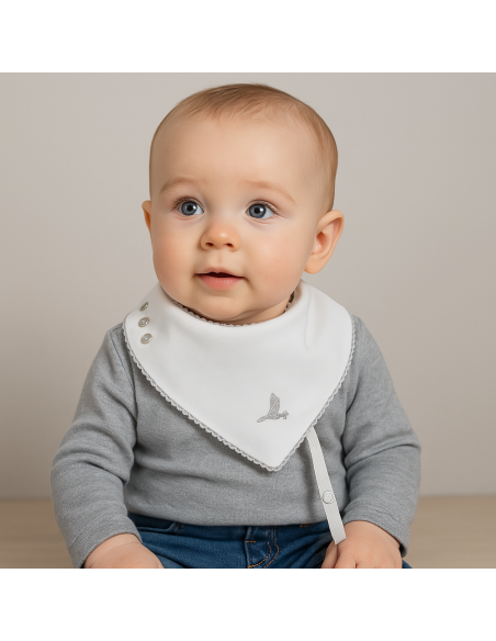 Baby Bandana Bib | Stylish & Absorbent Accessory for Newborns