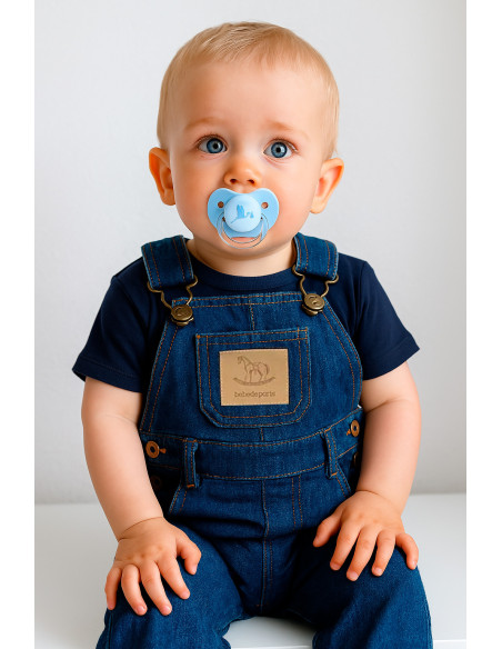 Denim Baby Overall | Stylish and Comfortable Baby Outfit – Bebedeparis.com