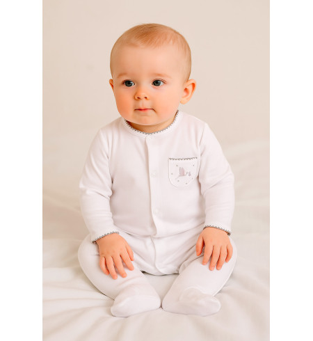 Personalized Blanket, Pajamas & Comforter Baby Hamper | Unique Newborn Gift