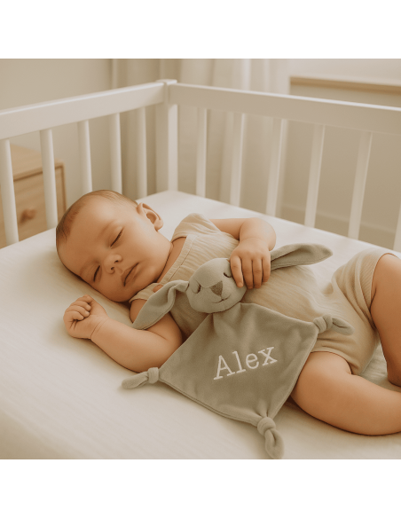 Personalized Baby Comforter & Pacifier | Custom Name Gift – Bebedeparis.com