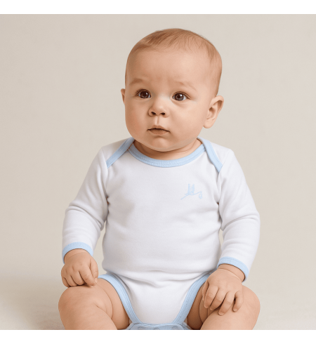 Personalized Blanket, Pajamas & Bodysuit Baby Hamper | Perfect Newborn Gift