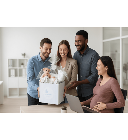 Personalized Newborn Hamper Austria| Corporate Baby Gift