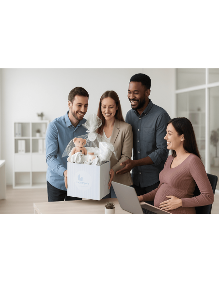 Personalized Newborn Hamper Austria| Corporate Baby Gift