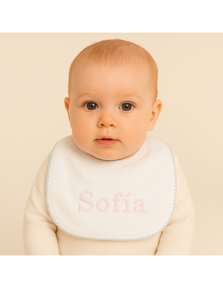 Personalized Bibs & Pacifiers Gift Set | Unique Newborn Present