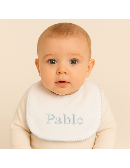 Personalized Baby Bibs Gift Set | Embroidered Name for Newborn