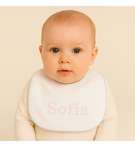 Personalized Baby Bib | Unique Newborn Gift Idea – Bebedeparis.com