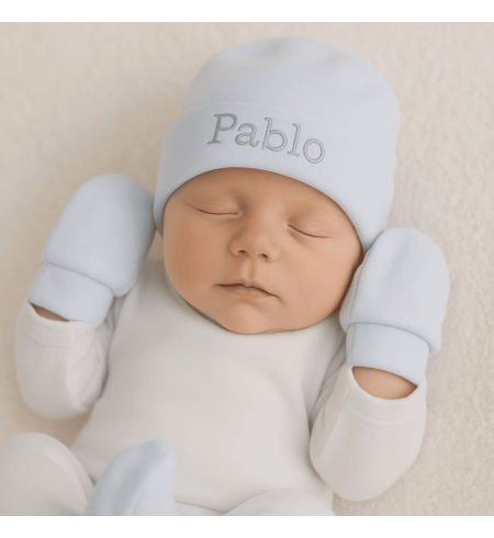 Baby Hat, Mittens & Booties Set | Soft & Cozy Newborn Gift – Bebedeparis.com