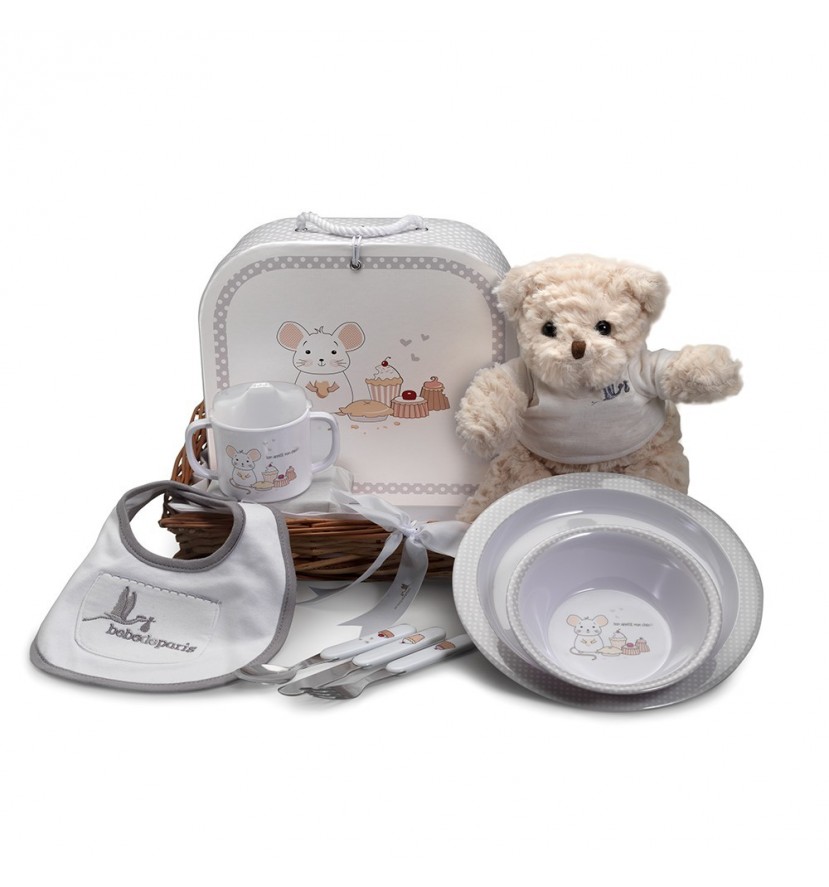Newborn Baby Hamper & Baby Gift Baskets Essential tableware basket