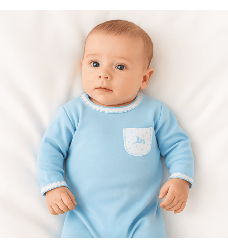 Personalized Blanket, Pajamas & Bodysuit Baby Hamper | Perfect Newborn Gift
