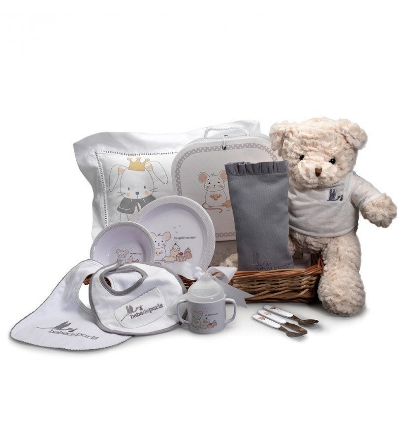 Newborn Baby Hamper & Baby Gift Baskets Mon Chéri Deli Baby Dish Set