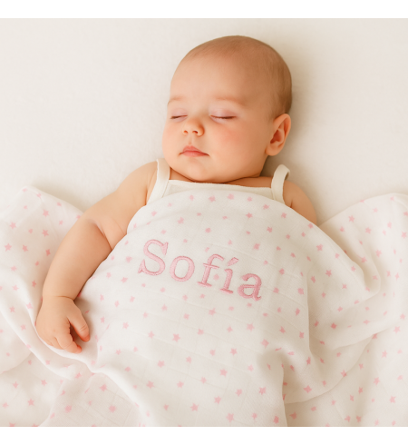 Diaper Candy with Personalized Muslin | Unique and Practical Baby Gift