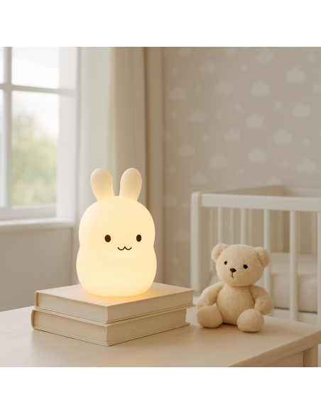 Night Light, Teddy Bear, Pajamas, Lovey and Personalized Blanket | Baby Gift Set