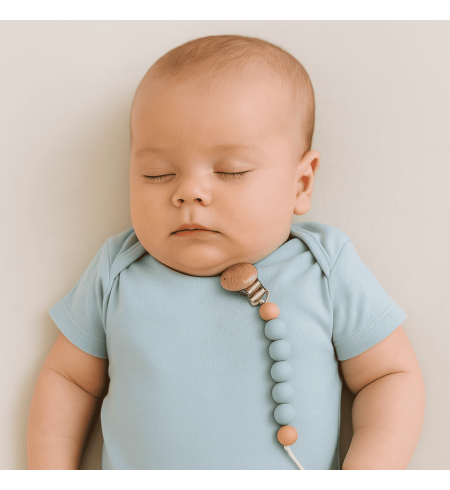 Diaper Cake with Pacifier Holder | Original and Useful Baby Gift