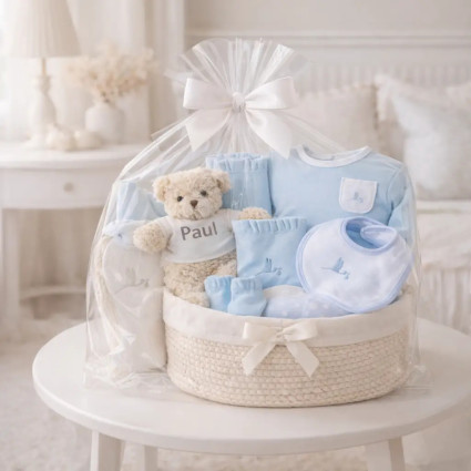 Essential Classic Baby Hamper | Elegant & Complete Gift – Bebedeparis.com