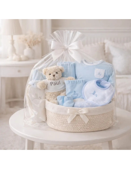 Essential Classic Baby Hamper | Elegant & Complete Gift – Bebedeparis.com