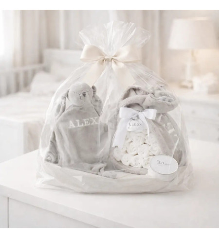 Diaper Cake with Doudou | Unique and Practical Newborn Gift