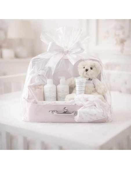 Baby Natural Skincare Set in Suitcase | Gentle & Complete Newborn Care