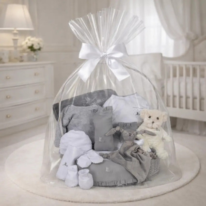 Serenity Full Baby Basket| Natural, Elegant & Customizable Gift – Bebedeparis.com
