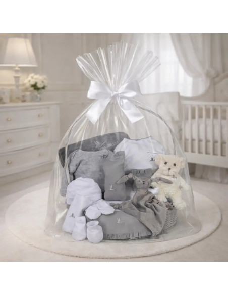 Serenity Full Baby Basket| Natural, Elegant & Customizable Gift – Bebedeparis.com