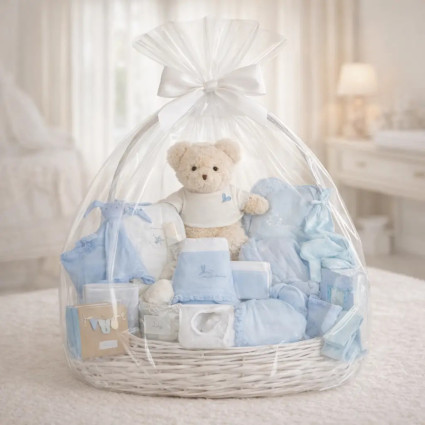 Canastilla Bebé Memories Ensueño Azul 2