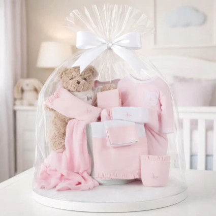 Classic Baby Gift Hamper | Elegant & Personalized Newborn Gift – Bebedeparis.com