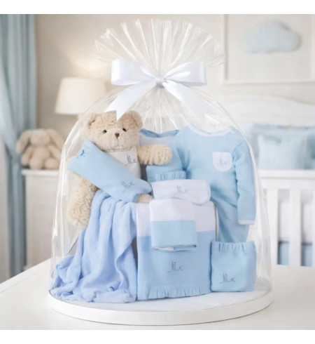 Classic Baby Gift Hamper | Elegant & Personalized Newborn Gift – Bebedeparis.com