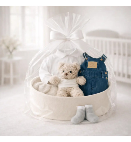 Happy Casual Baby Hamper | Modern, Practical & Personalized Gift – Bebedeparis.com