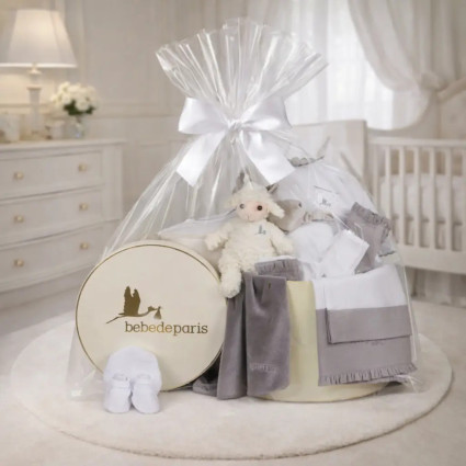 Serenity Full Baby Hamper | Natural, Complete & Personalized – Bebedeparis.com