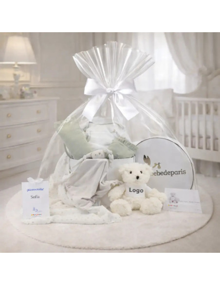 Personalized Baby Gift Basket  France | Corporate Newborn Hamper