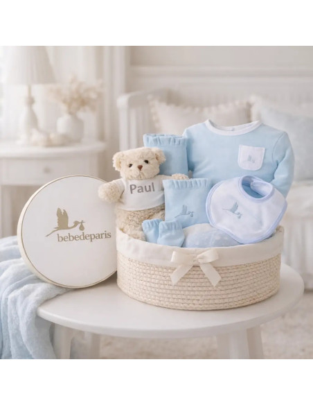Essential Classic Baby Hamper | Elegant & Complete Gift – Bebedeparis.com