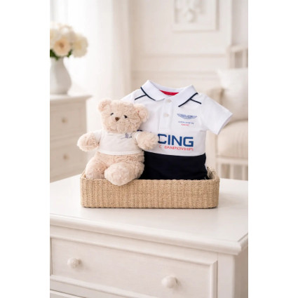 Hackett Polo Racing Baby Hamper | Sporty & Branded Gift Set – Bebedeparis.com 2