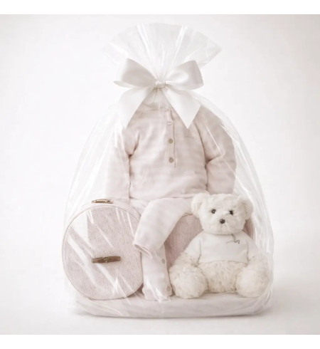 Happy Stripes Baby Hamper | Joyful, Practical & Personalized Gift – Bebedeparis.com