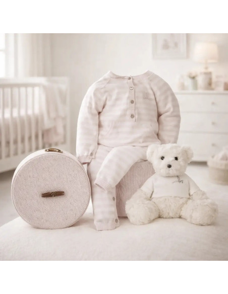 Happy Stripes Baby Hamper | Joyful, Practical & Personalized Gift – Bebedeparis.com