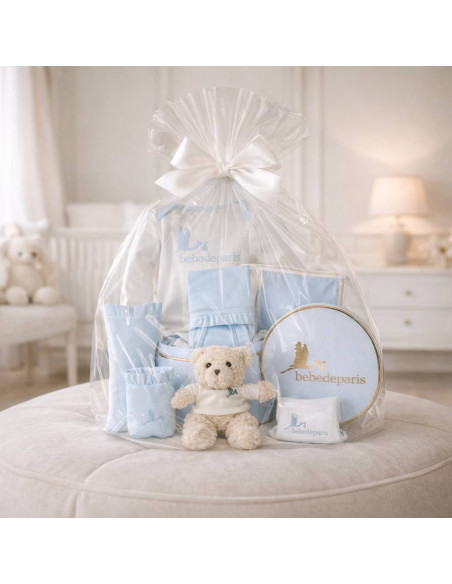 Lovely Baby Hamper | Soft & Elegant Newborn Gift – Bebedeparis.com